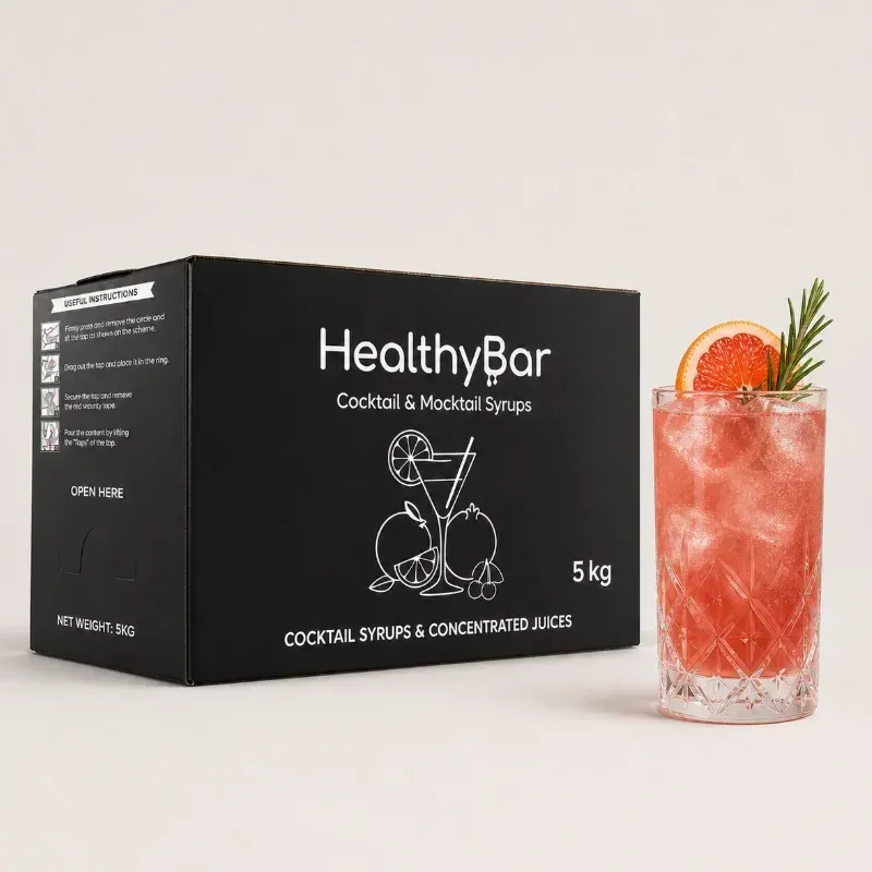 HealthyBar Cocktail & Mocktail Syrups BIB 5 kg