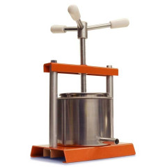 Hand press for juices and oils
